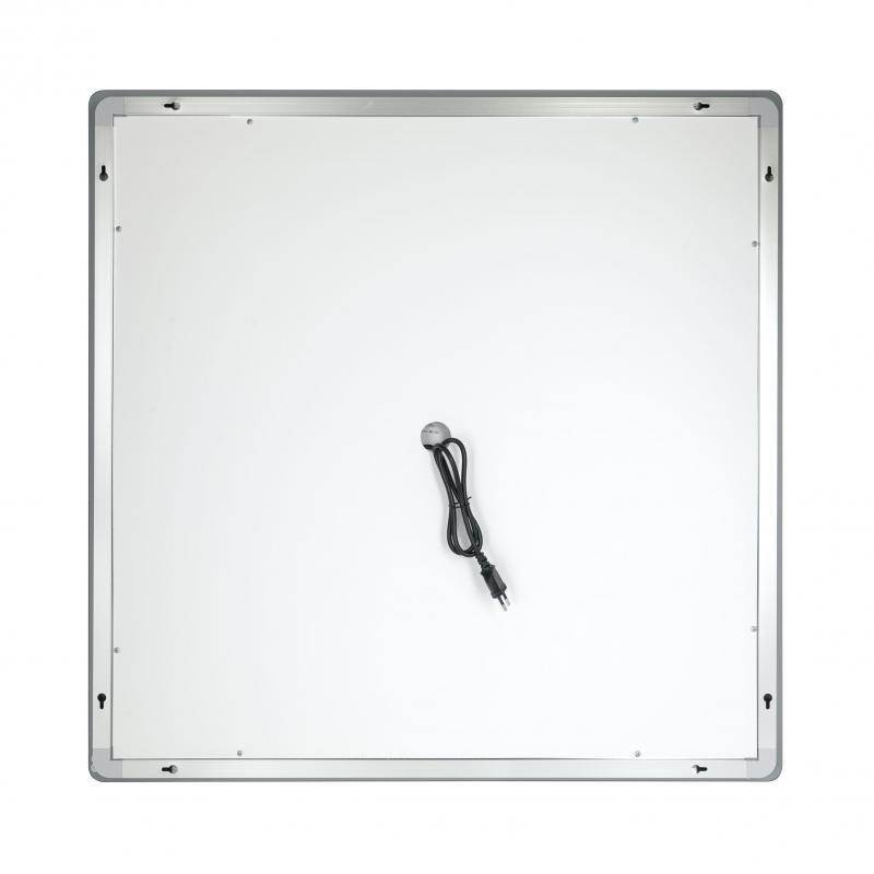 Зеркало прямоугольное сенсорное для ванны Qtap Mideya (MI9) 800x800 с LED-подсветкой Touch, с антизапотеванием Харьков - изображение 5