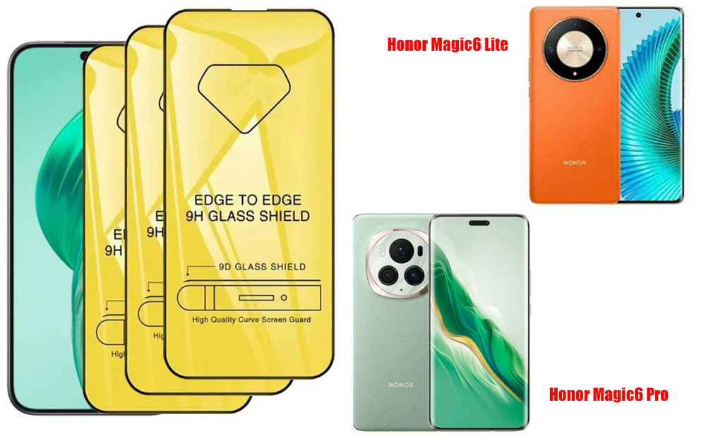 Захисне скло DefenzoGlass для Honor Magic6 Lite, Honor Magic6 Pro – подвійна міцність Київ - фото 3