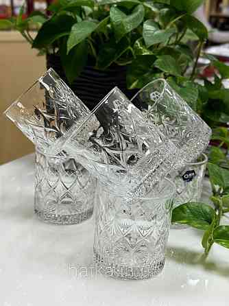 Набір склянок OLens "Орієнт" 270 мл 6 шт. низький прозорий для дому та ресторанів 102-692 Київ