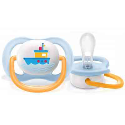 Пустышка Philips AVENT Ultra Air I love... для мальчиков 0-6 мес (SCF080/01) Винница