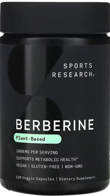 Берберин Sports Research Berberine 1000mg 120 вег капс Киев - изображение 1