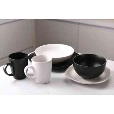 Тарелка Ardesto Molize Dinner Quadrate 27х27 см Black (AR2927MB) Винница