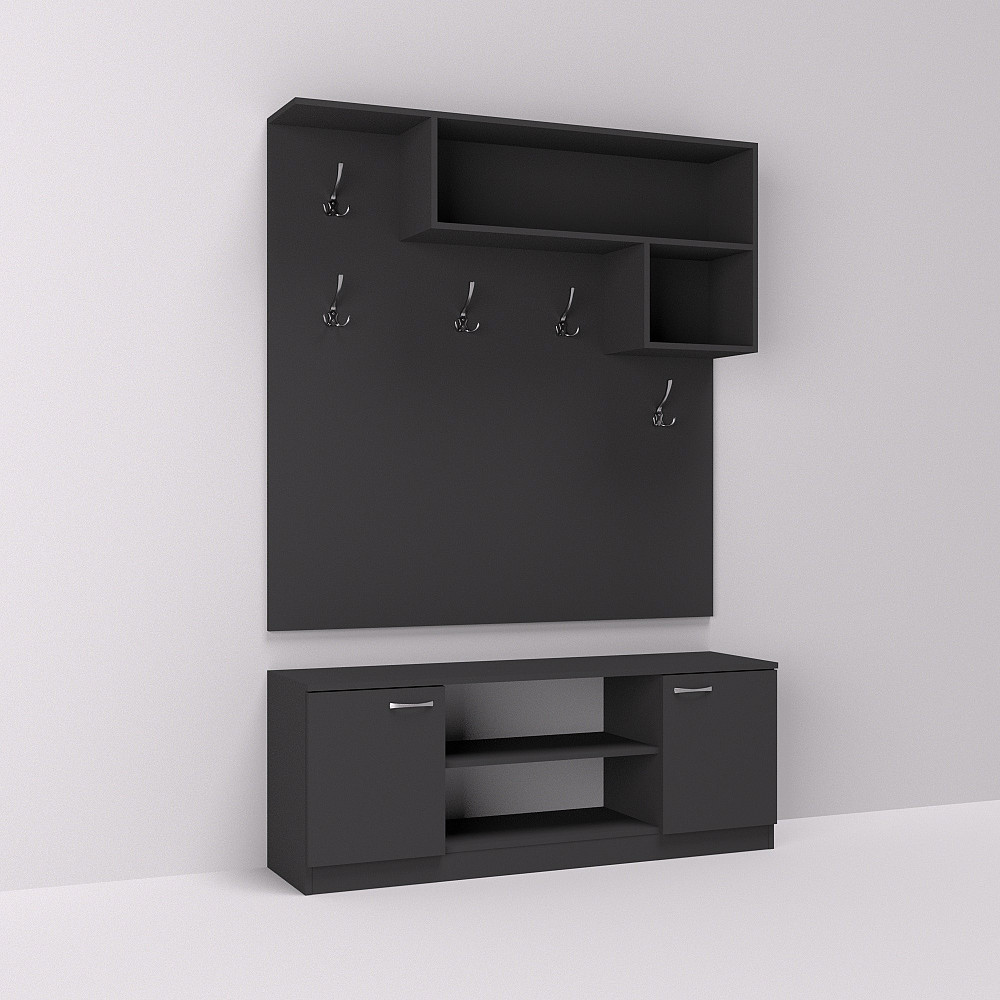 Передпокій ГКШ-10, Антрацит, 1300/350/1900 Львів - фото 1