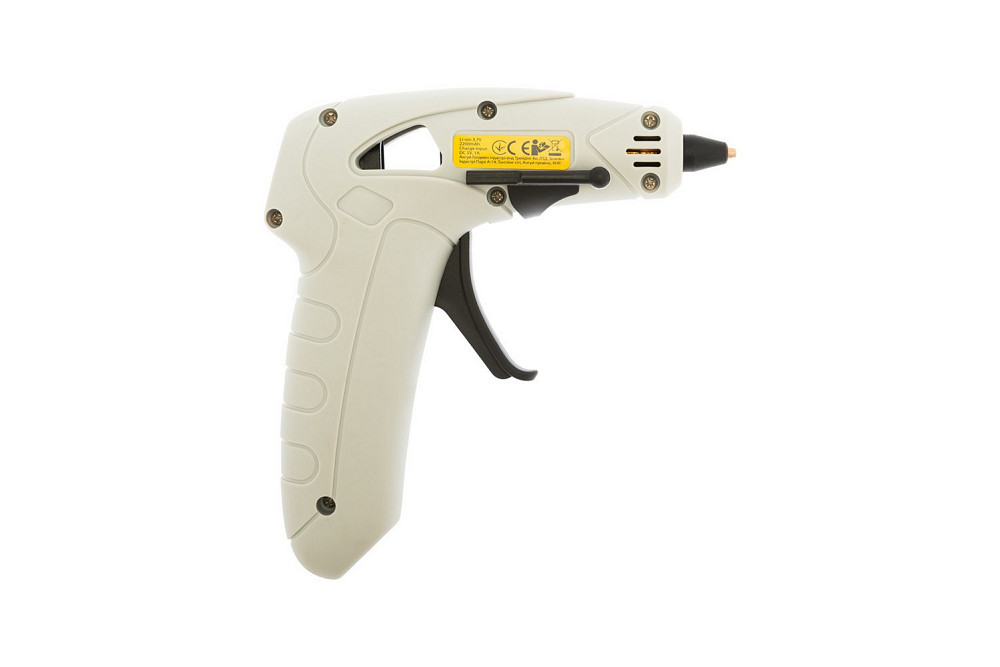 MASTERTOOL Пістолет клейовий акумуляторний MASTERTOOL Ø 7.2 мм DC 3.7V 2200 mAh "Крапля-Стоп" 4 Коломыя - изображение 4