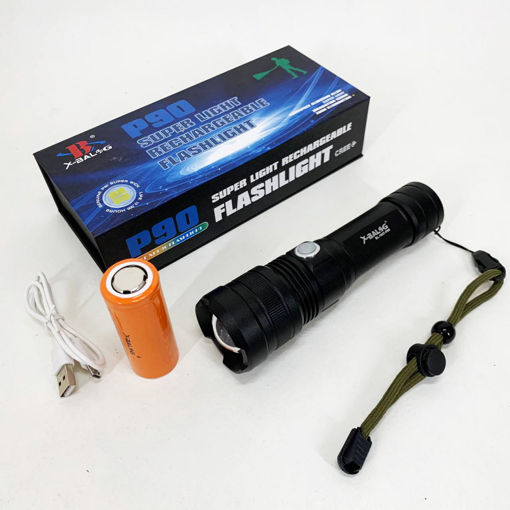 Ліхтар переносний з світлодіодною лампою, Яскравий світлодіодний потужний ліхтар суперяскравий JD-52 Львів - фото 6