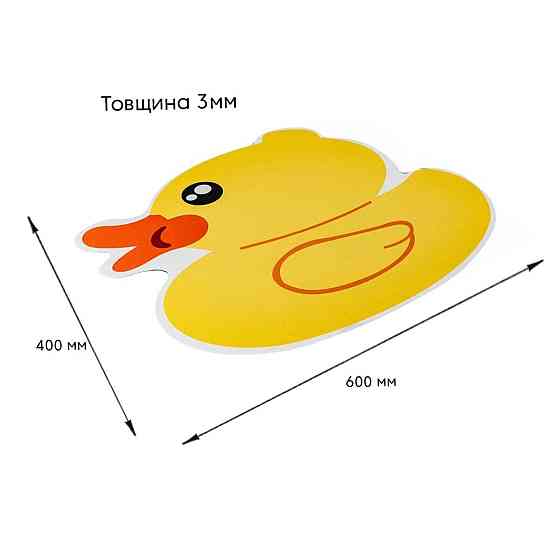 Вологопоглинаючий килимок 40х60х3мм Качечка SW-00002561 Київ