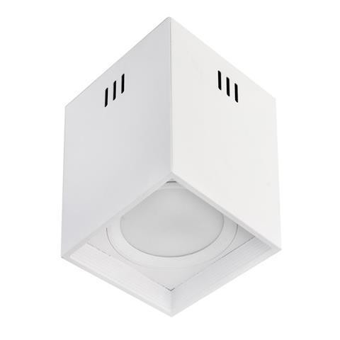 Точковий накладний світильник світлодіодний квадратний 10W 4200K SANDRA-SQXL білий Київ - фото 1