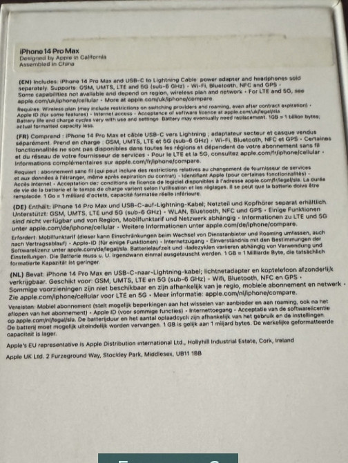 Айфон iPhone 14 Pro Max Київ - фото 2