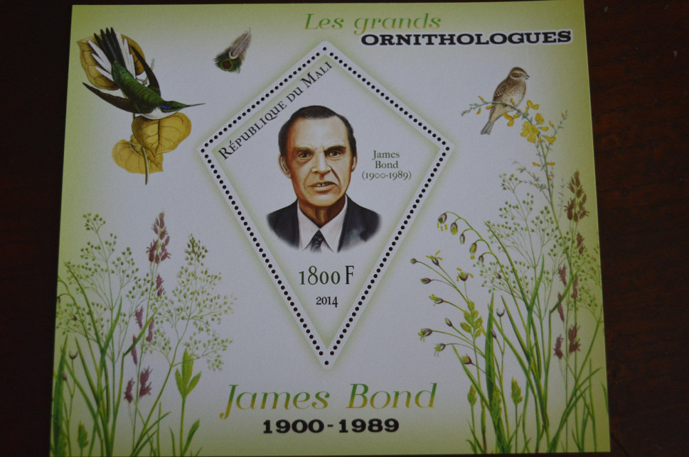 Мали. Личности.Фауна. Блок. 2014 год (Д) Полтава - изображение 1