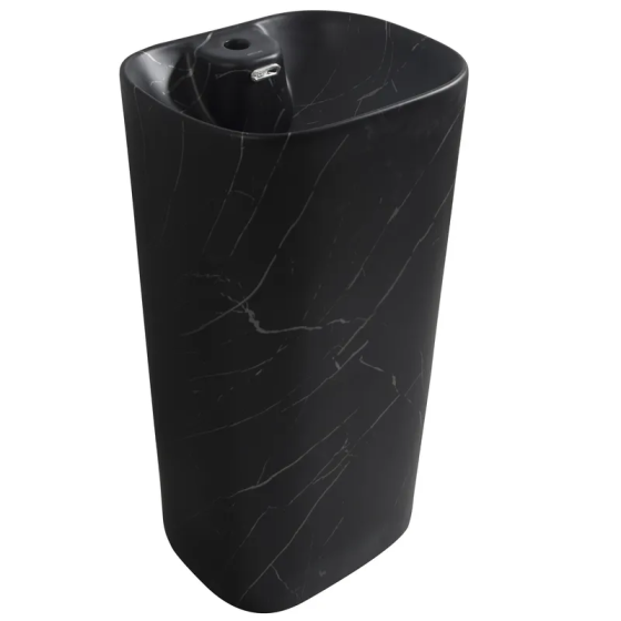 Раковина моноблок MIXXUS PREMIUM DIVERSE-1102 MARBLE 460х380х840mm з отвором під змішувач та перели  ( MP6576 Харьков