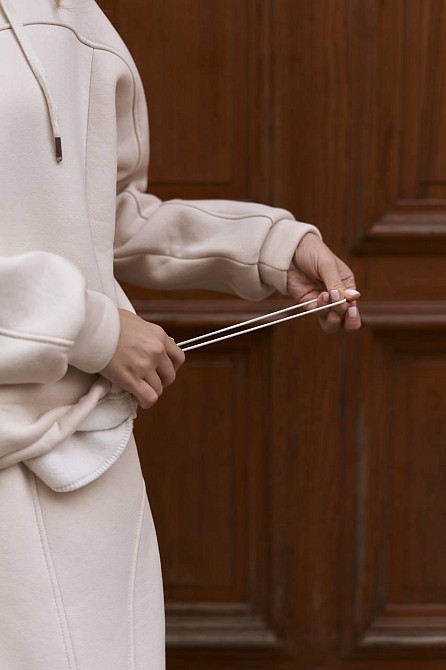 Женский теплый прогулочный костюм двойка турецкая трехнить на флисе Одесса - изображение 7