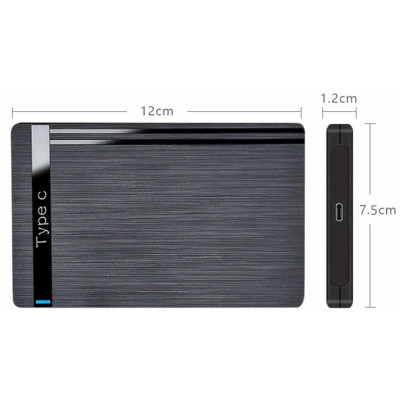 Кишеня зовнішня Dynamode 2.5&quot; SATA/SSD HDD - USB 3.1 Type-C (DM-CAD-25317C) Вінниця - фото 11