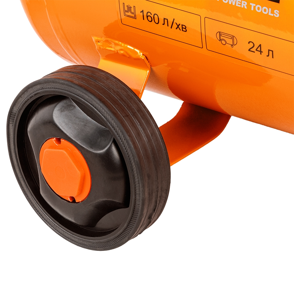 Компресор повітряний Tex.AC ТА-01-610 : ресивер 24л, 1.5 кВт, 8бар, 160 л/хв (00129) Київ - фото 8