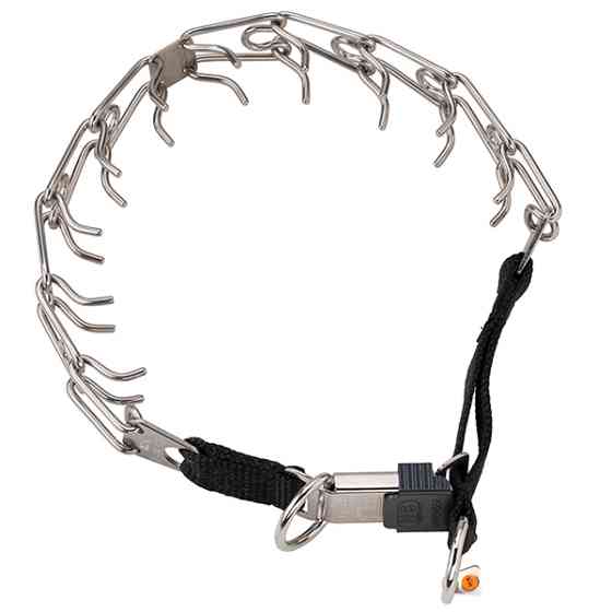 Sprenger Ultra-Plus Training Collar СПРЕНГЕР УЛЬТРА-ПЛЮС строгий подовжений нашийник для собак, замок ClicLock, нержавіюча сталь Київ