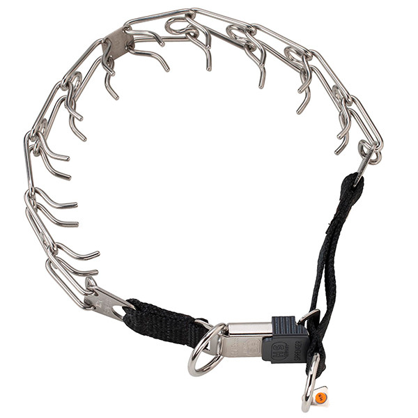 Sprenger Ultra-Plus Training Collar СПРЕНГЕР УЛЬТРА-ПЛЮС строгий подовжений нашийник для собак, замок ClicLock, нержавіюча сталь Київ - фото 1