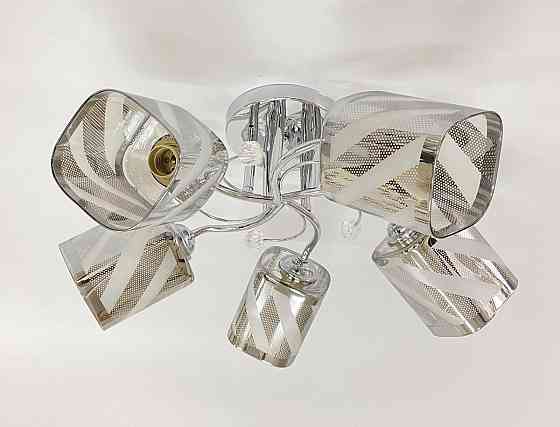 VALESO Люстра стельова на 5 плафонів 6247E/5 Хром Коломыя