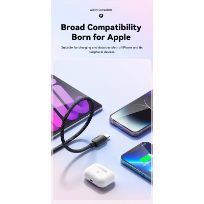 Дата кабель USB-C to Lightning 2.0m 20W blue Essager (EXCTL-WLA03-P) Винница - изображение 7