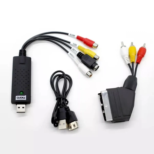 Аналогово-цифровий відеоконвертер Nero Recode Stick (SCART, RCA) Луцьк - фото 1