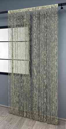 Шторы-нити спираль с люрексом Сатин 300х300см 1 шт (61-110) Киев