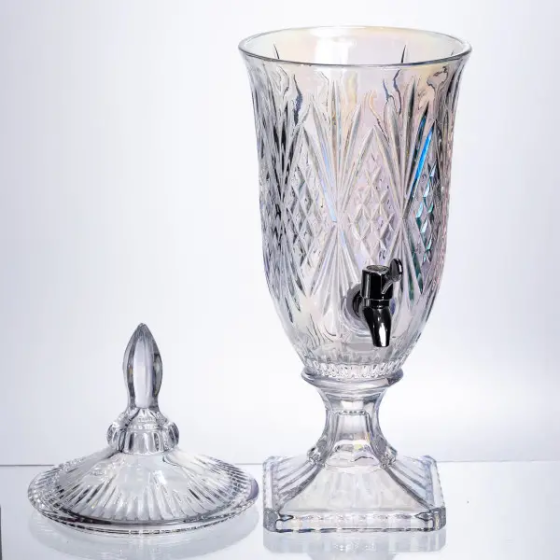 Лимонадниця Crystal Trinity 2 літри з краном для соку мохіто молока напоїв HP-19-301 Коломия