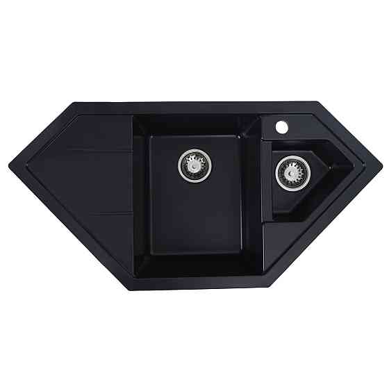 VALESO Гранітна мийка для кухні VALESO 9950 PANDORA матова Чорна Киев