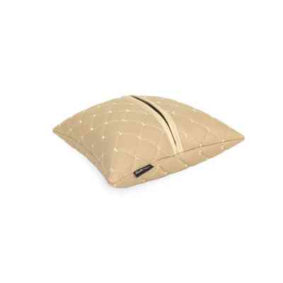 Подушка EVAtech ECO 30x30 см бежева з бежевою ниткою (SPSCSII) Винница