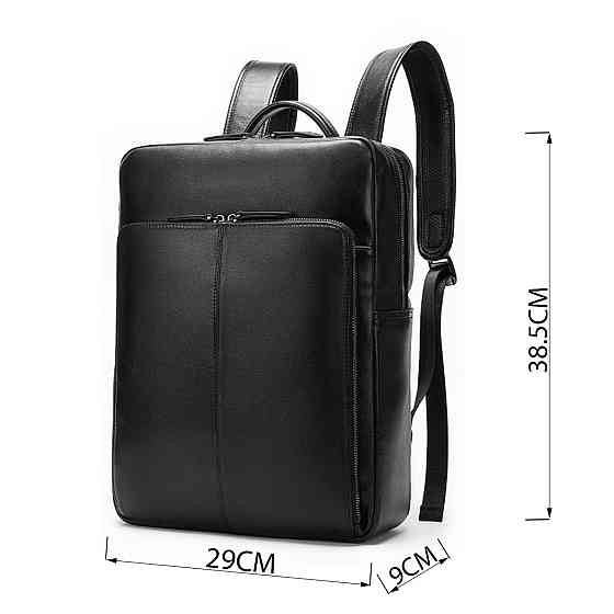 Рюкзак кожаный Vintage 14822 Черный Киев