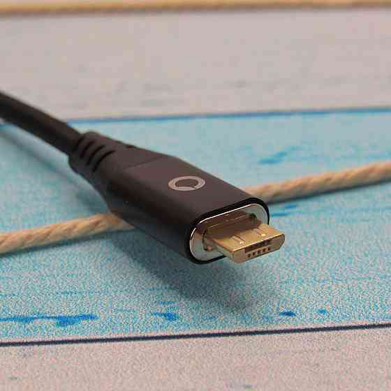 Магнітний кабель Pzoz 1 м MicroUsb Black Київ