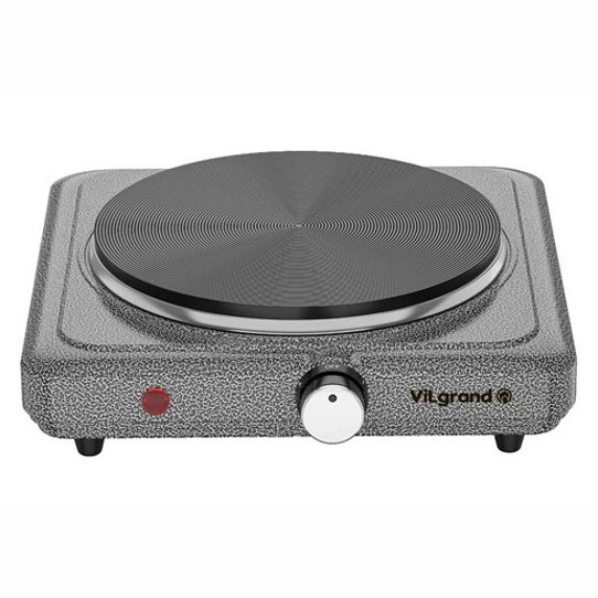 Електроплита Vilgrand VHP181F GRAY 1500 Вт GS-41 Львів - фото 1