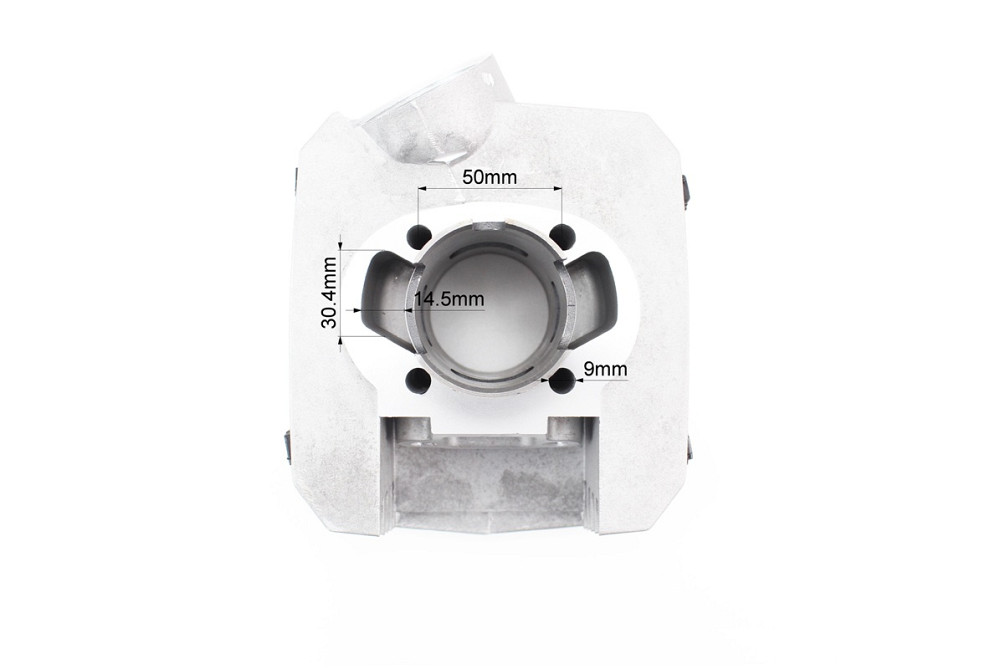 Циліндр к-кт (ЦПГ) 125cc-52mm Киев - изображение 5