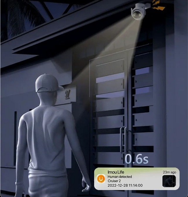 Камера видеонаблюдения: 5 МП.Imou Cruiser IPS -GS7EP-5MOWE Wi-Fi Харьков - изображение 5