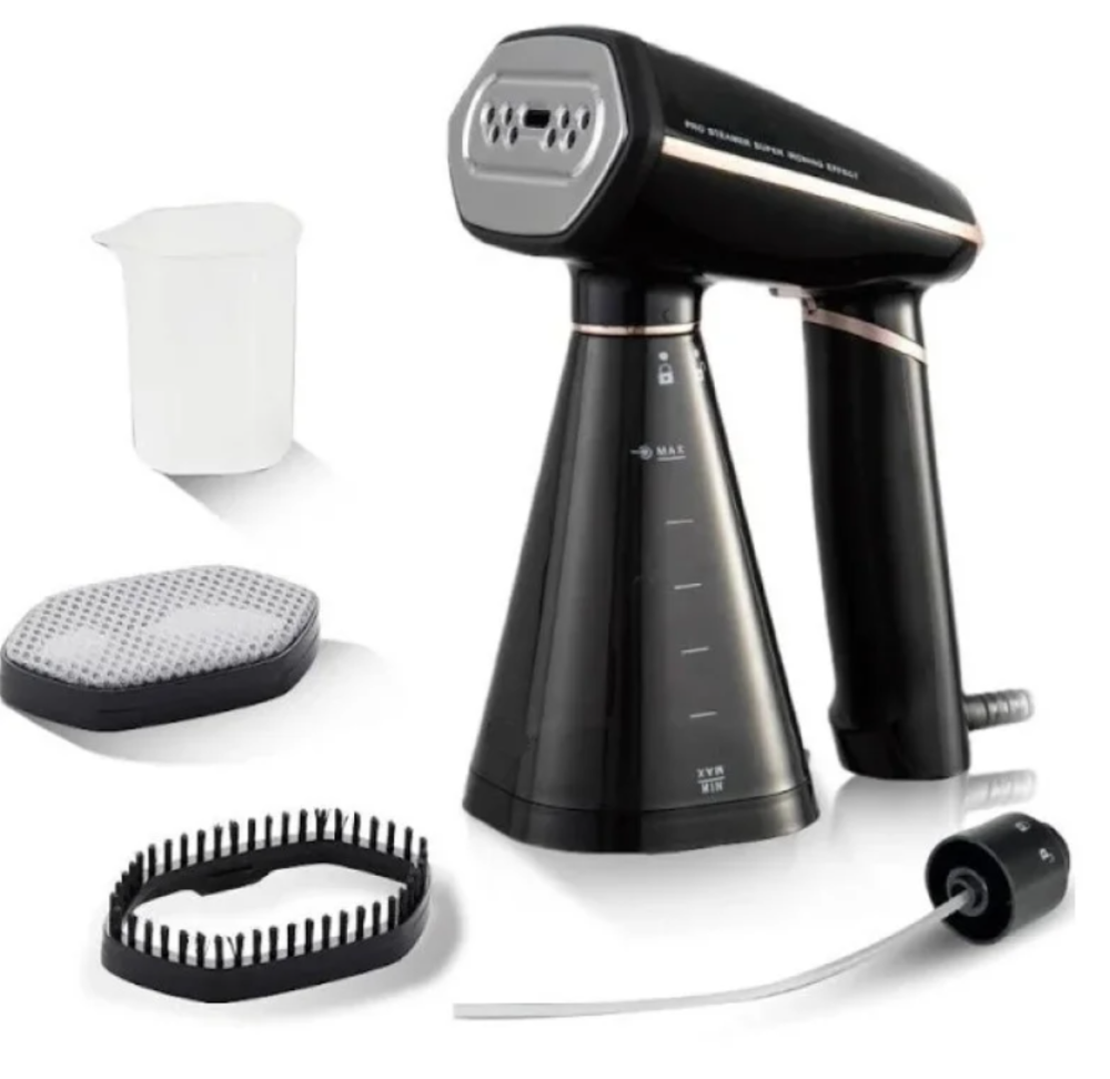 Отпариватель Domotec MS-1272 1600W с резервуаром 350 мл, нержавеющей подошвой, вертикальным отпариванием Одесса - изображение 3