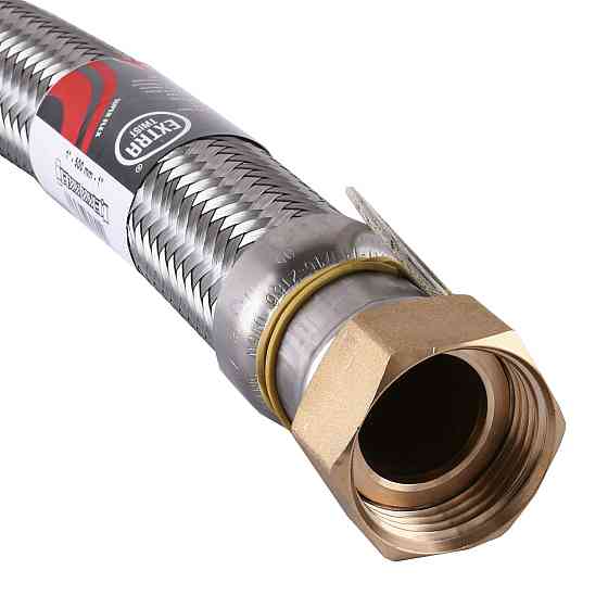 Шланг антивібраційний прямий TUCAI EXTRA TWIST 1″ 0,5м RIVER MG-1-500 204741 (000004463) Київ