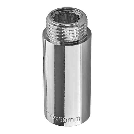 Подовжувач Europroduct EP.E050.Chr - 1/2"MF-50мм хром (EP6127) Київ