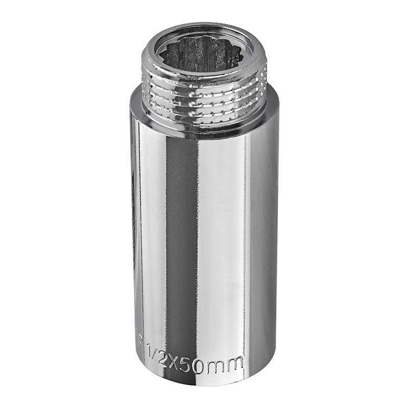 Подовжувач Europroduct EP.E050.Chr - 1/2"MF-50мм хром (EP6127) Київ - фото 3