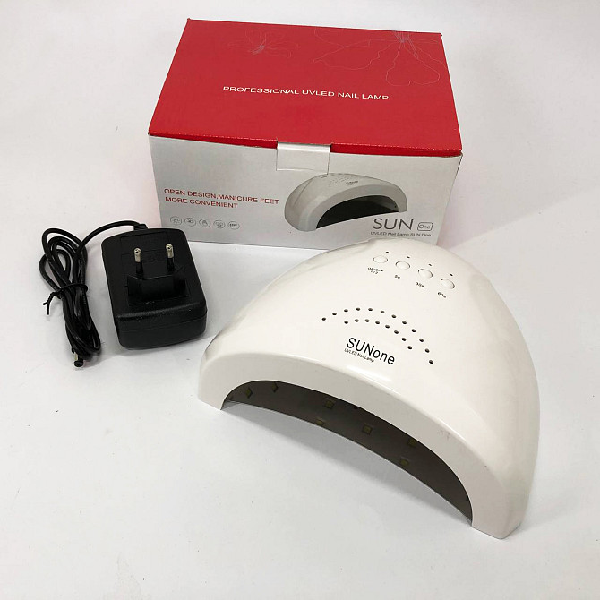 Лампы рабочие для маникюра Sun one nail lamp FD77-1, Лампа для маникюра Лампа сушки гель-лака дома DN-89 Львов - изображение 2