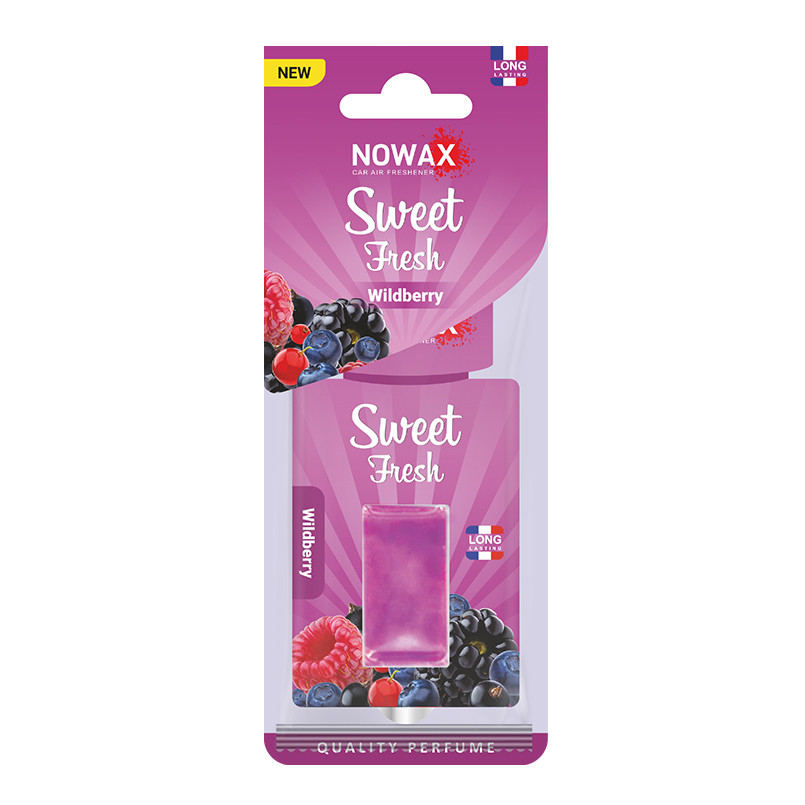 Ароматизатор мембранный Nowax Sweet Fresh - Wildberry Львов - изображение 1