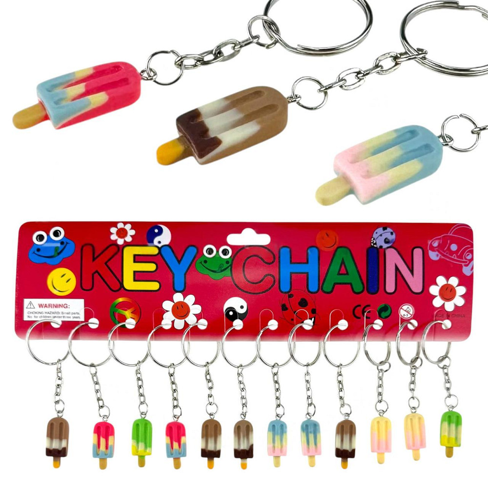 Брелоки для ключів красивий Морозиво 12 шт Київ - фото 1