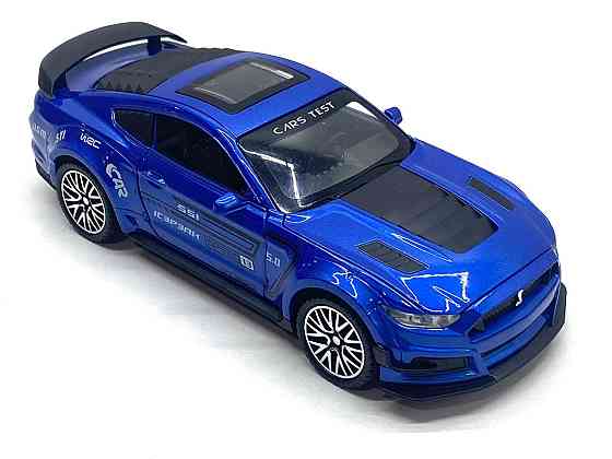 Машинка металева TK Union Group Ford Mustang Shelby 1:32 світло звук Синя (GT-1712) Чернігів