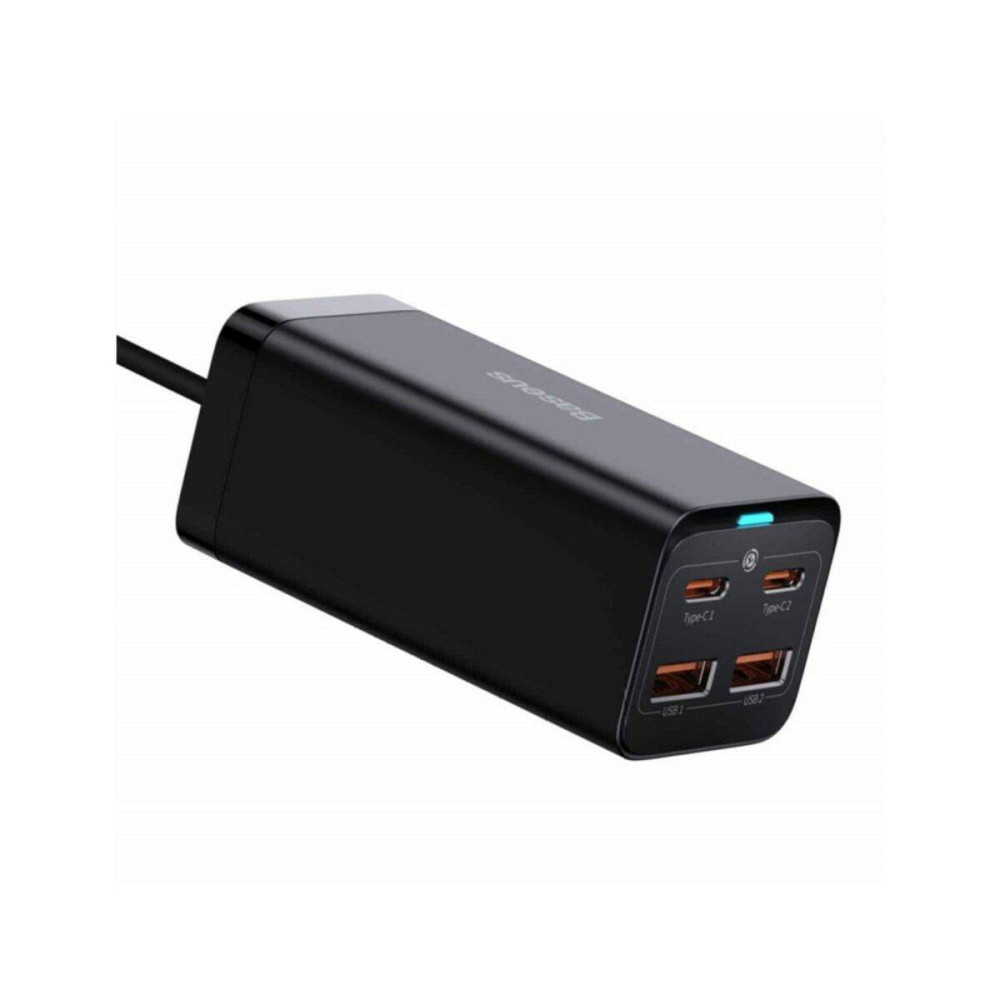 Мережевий зарядний пристрій Baseus GaN3 Pro Desktop Fast Charger 2U+2C 100W EU, колір чорний CCGP000101 Одеса - фото 3