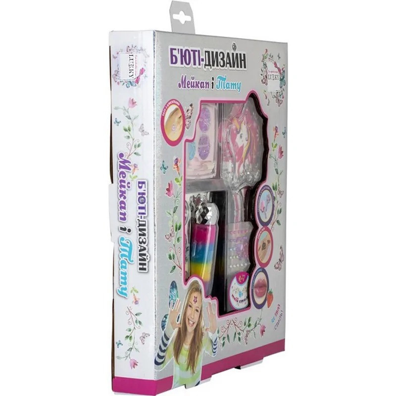 Дитячий набір кометики "Мейкап і тату" T20723 палетка 4 кольори Вінниця - фото 2