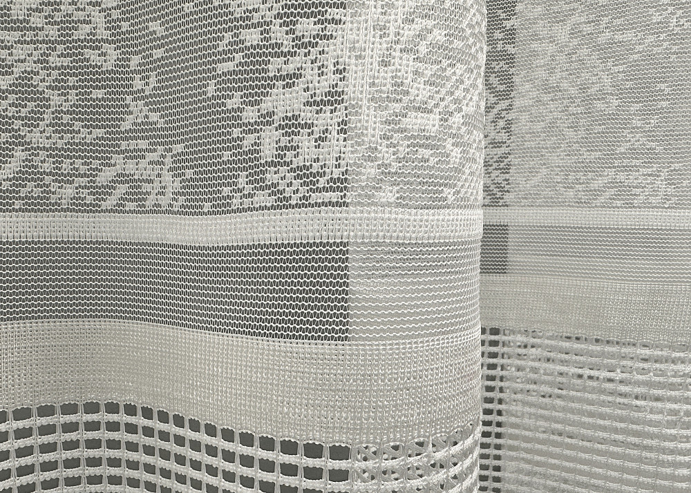 Тюль жакард мармур, колекція "Cale" колір кремовий 1553т Київ - фото 4