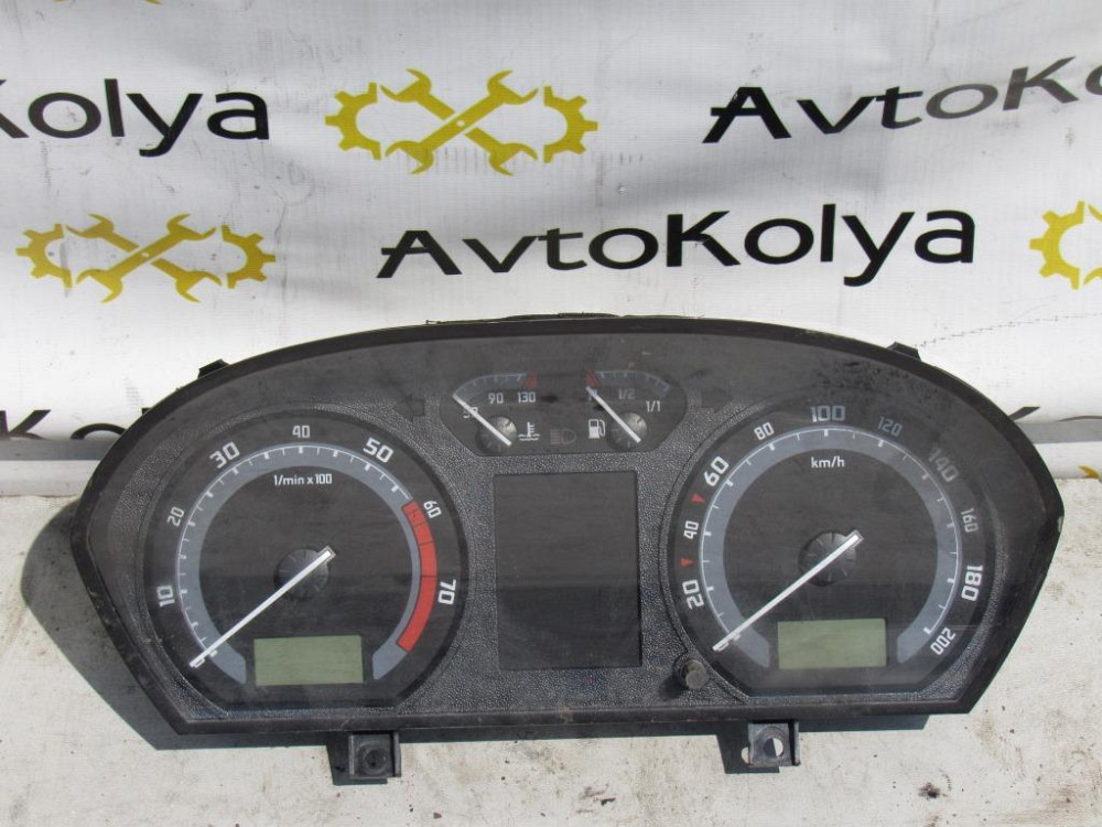 Панель приладів (спідометр) Skoda Fabia 1.2 бензин 2004-2007 (6Y0920881M) Ковель - фото 3