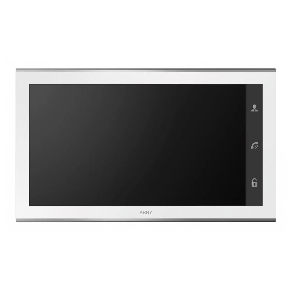 Відеодомофон 10" Arny AVD-1030 (2Mpx) PiP white IPS з детектором руху і записом відео Киев - изображение 1