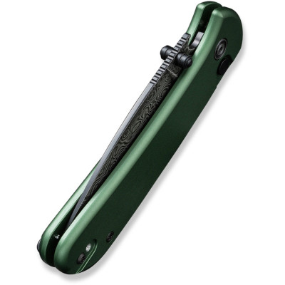 Ніж Civivi Qubit, Green Aluminum, Damascus (C22030E-DS1) Вінниця - фото 8