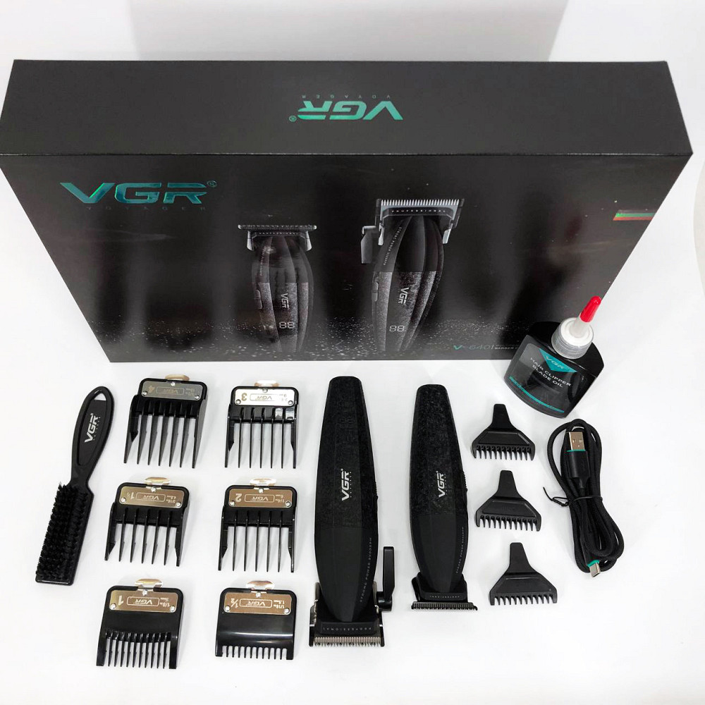 Машинка для стрижки хороша VGR V-640, Електронна машинка для стрижки Профі волосся BX-69 Львів - фото 10