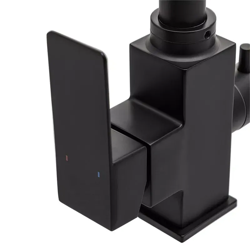 Смеситель для кухни с подключением к фильтру WEZER PRO4C-02-BLACK черный Киев - изображение 3