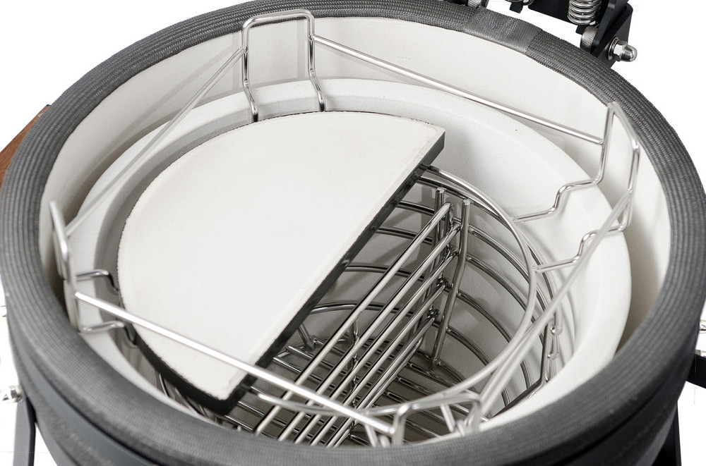 Керамічний вугільний гриль Kamado S 5 в 1 з системою BBQ Block Fire GRILLI 733777 Код: 012010 Рівне - фото 8