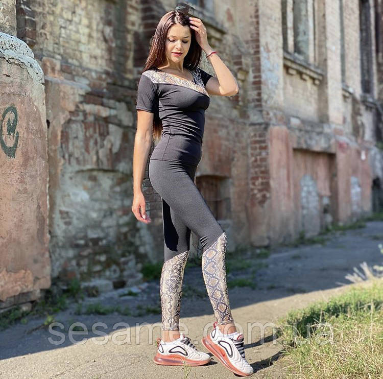 Костюм для йоги та фітнесу лосини та топ Харків - фото 1
