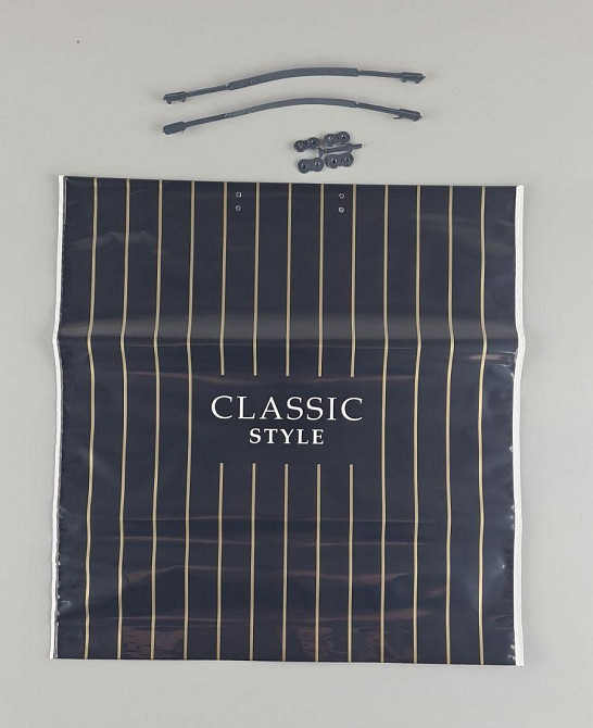 Пакет-сумка 40х43 з пластиковою ручкою  